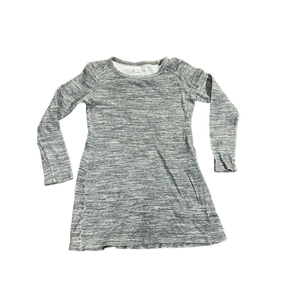 Lou & Grey Heathered gray long sleeve sweater size small